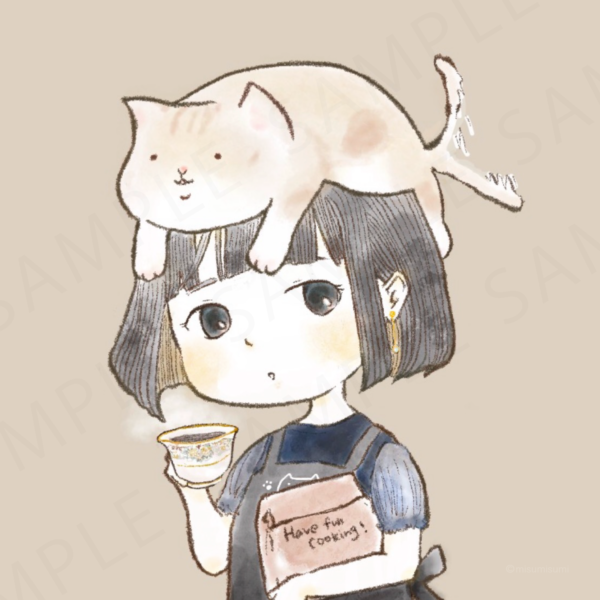 【似顔絵イラスト : アイコン】