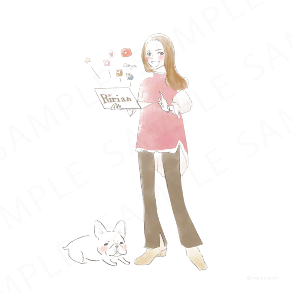 mikimiki webスクール様のキャラクターイラストを制作いたしました。