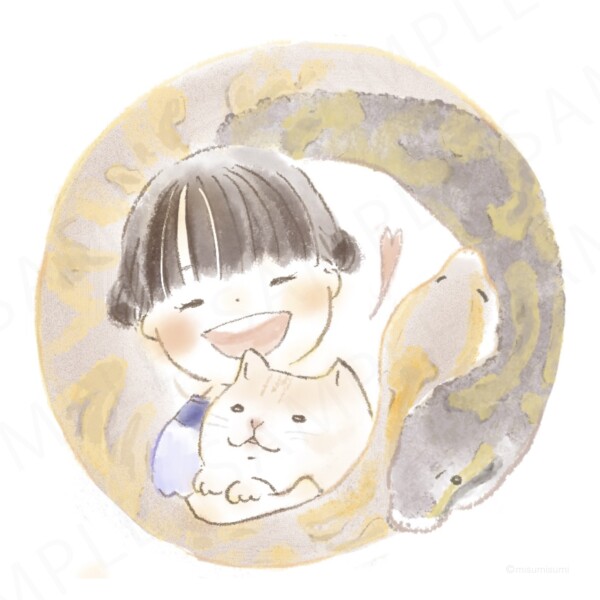 【似顔絵イラスト : アイコン】