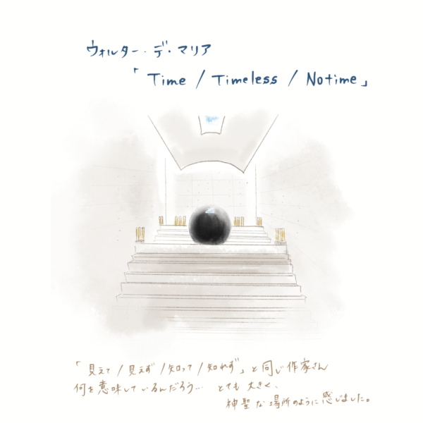 ウォルター・デ・マリア「Time / Timeless / Notime 」